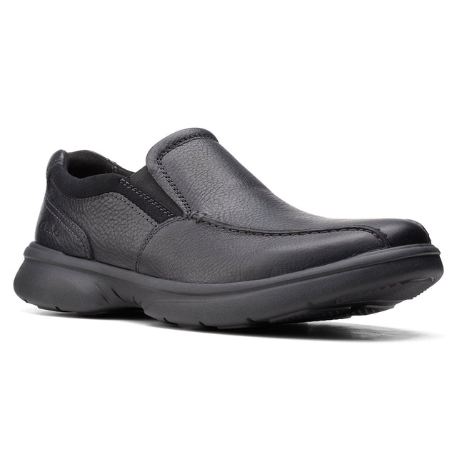 Clarks Men's Bradley Step Black Loafers Comfort Shoes leather. Style #26153159