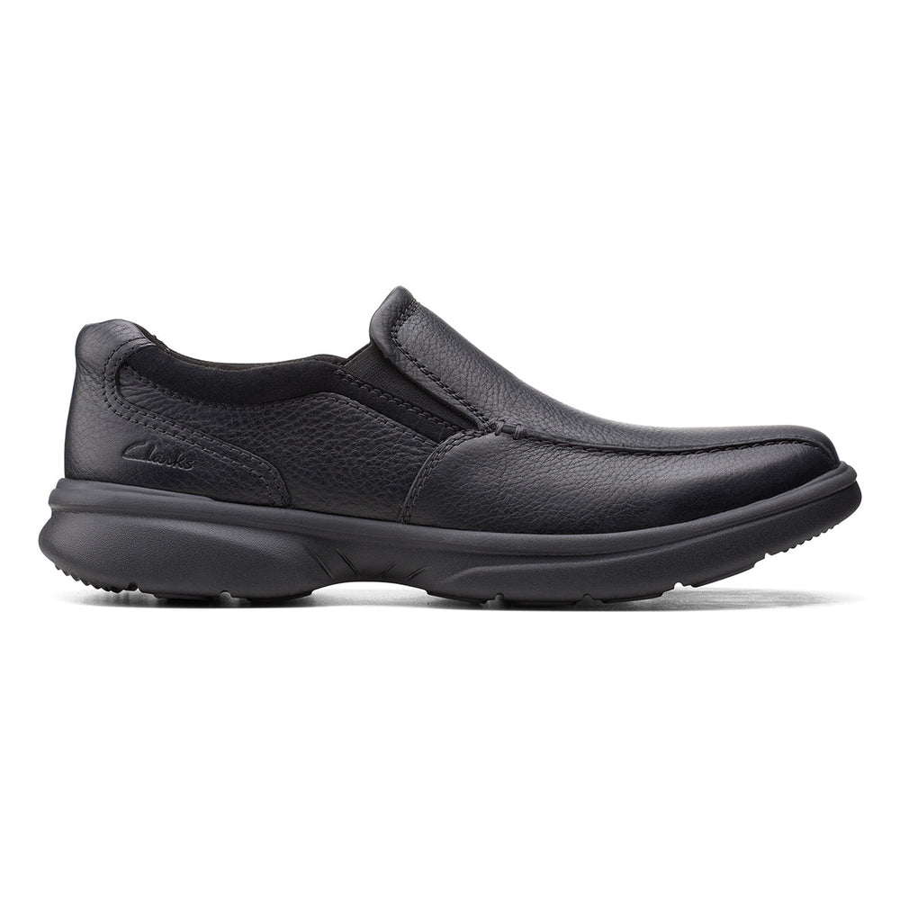 Clarks Men's Bradley Step Casual Slip ON in Black