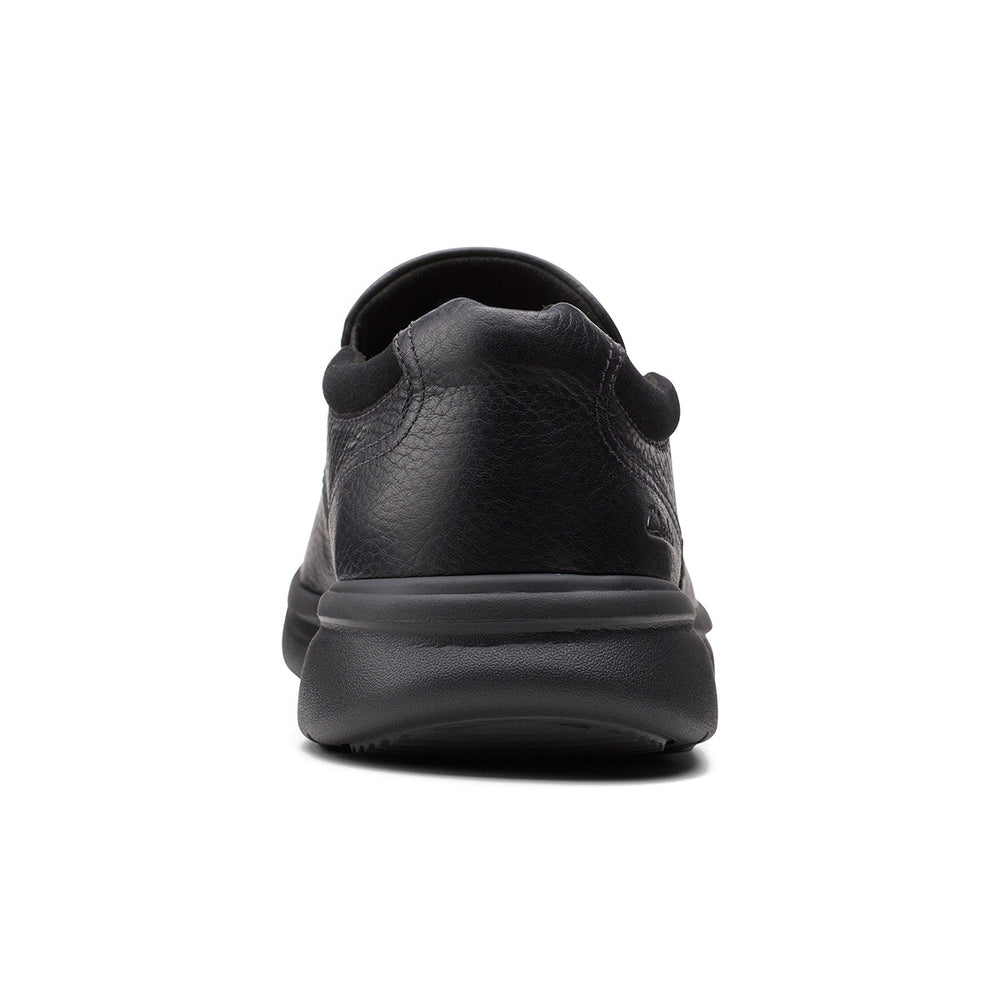 Clarks Men's Bradley Step Casual Slip ON in Black