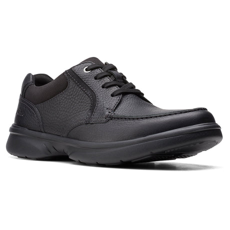 Clarks Bradley Vibe Leather Lace up Comfort Shoe in Black for Men. Style #26153158