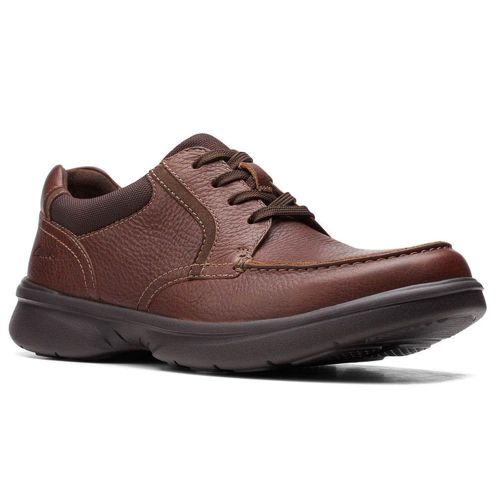 Clarks Bradley Vibe Leather Lace up shoe for Men in Tan Style #26154362
