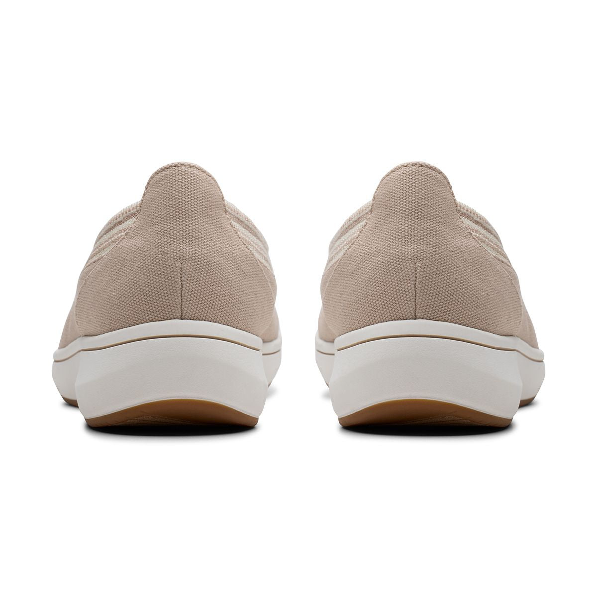 Clarks Women's Breezesky Air Slip On Shoes in Sand
