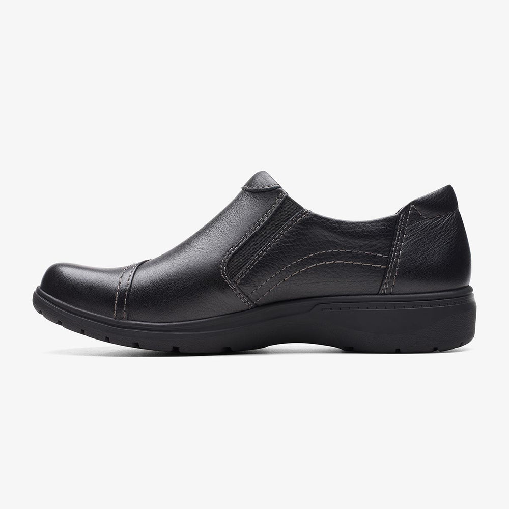 Clarks Carleigh Ray Women's Slip On in Black