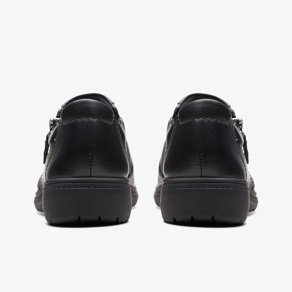 Clarks Carleigh Ray Women's Slip On in Black