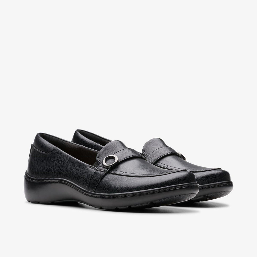 Clarks Cora Amanda Women's Loafer in Black