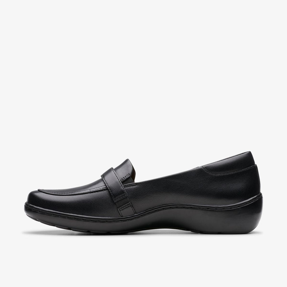 Clarks Cora Amanda Women's Loafer in Black