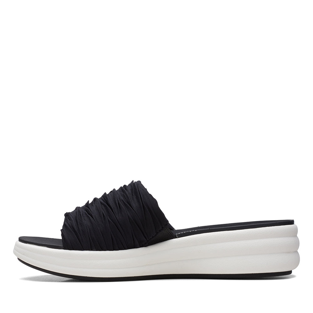 Clarks Women's Drift Petal Wedges in Black