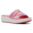 Clarks Women's Drift Petal Multicolour Wedges, comfortable fabric strap summer shoes, #26171407