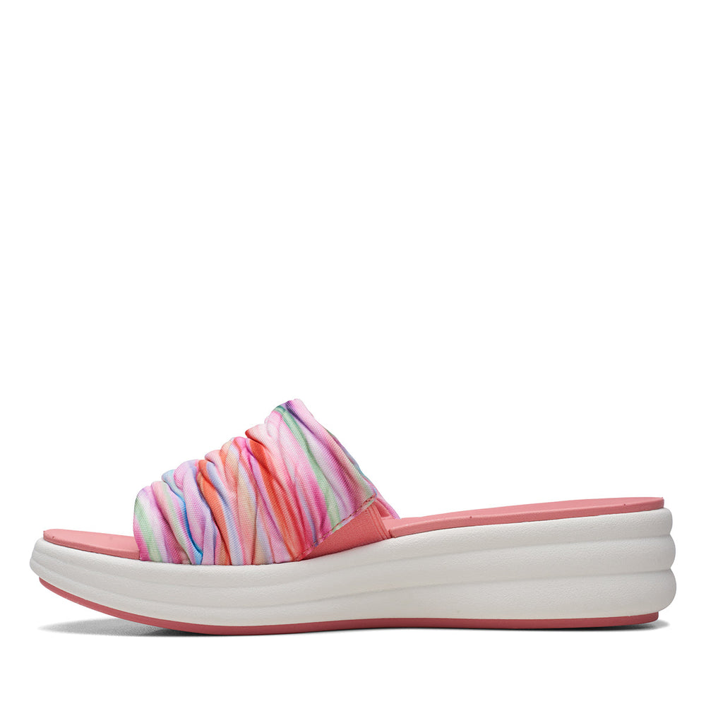 Clarks Women's Drift Petal Multicolour Wedges
