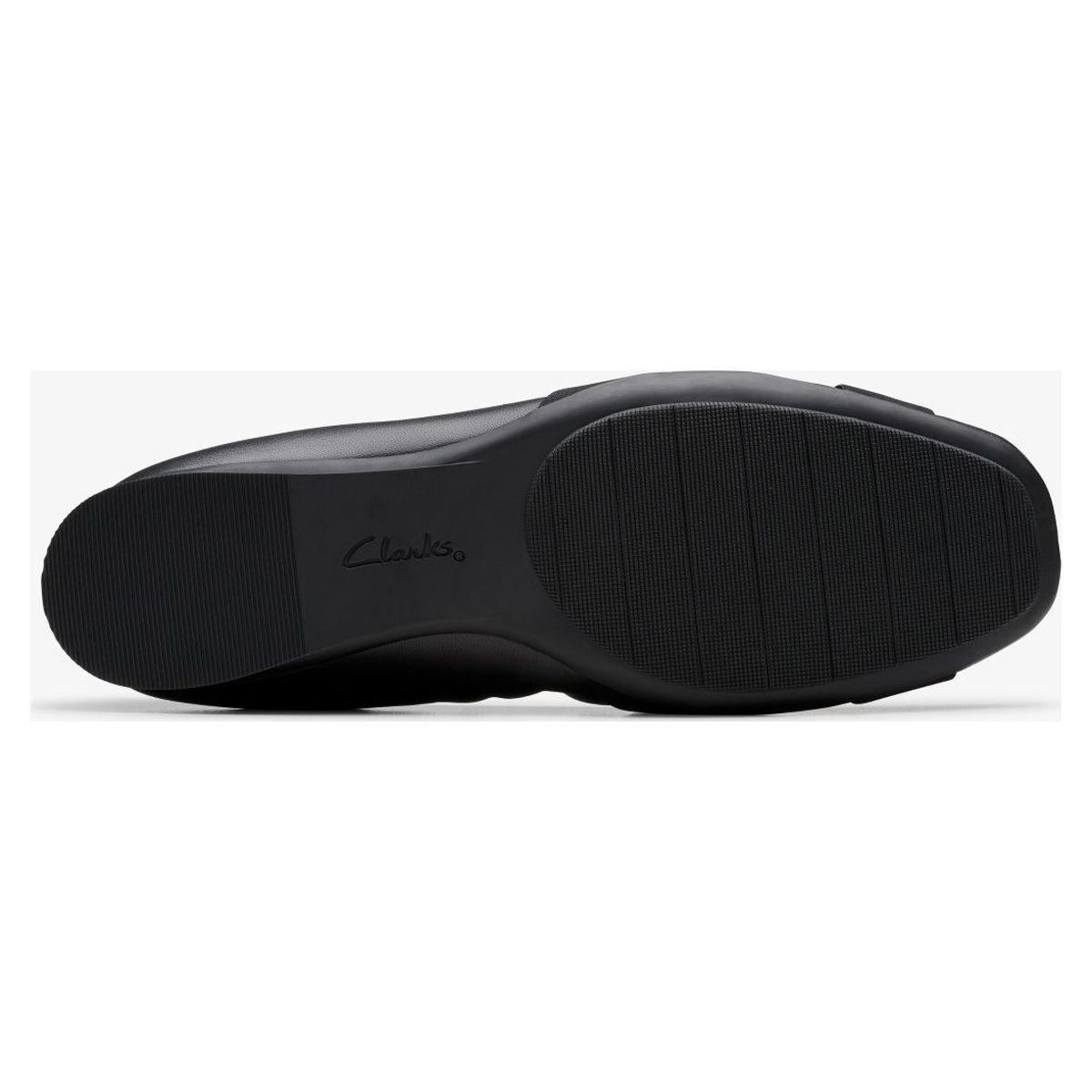 Clarks Jazmynn Gem Women's Leather Ballerina Slip-Ons - Black