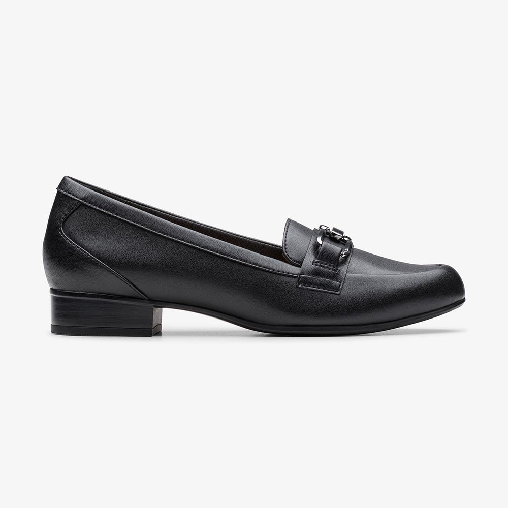 Clarks Juliet Echo Women's Loafers in Black