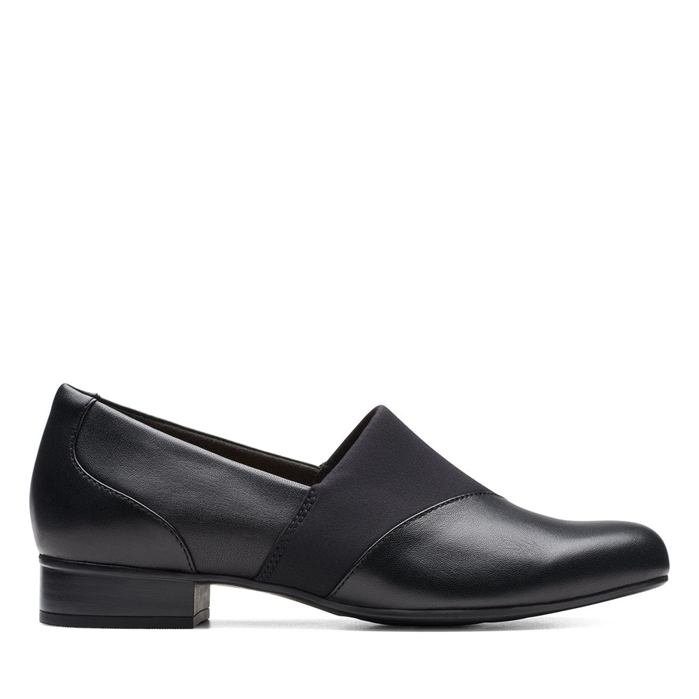 Clarks Juliet Slip On Women's Dress Heel in Black