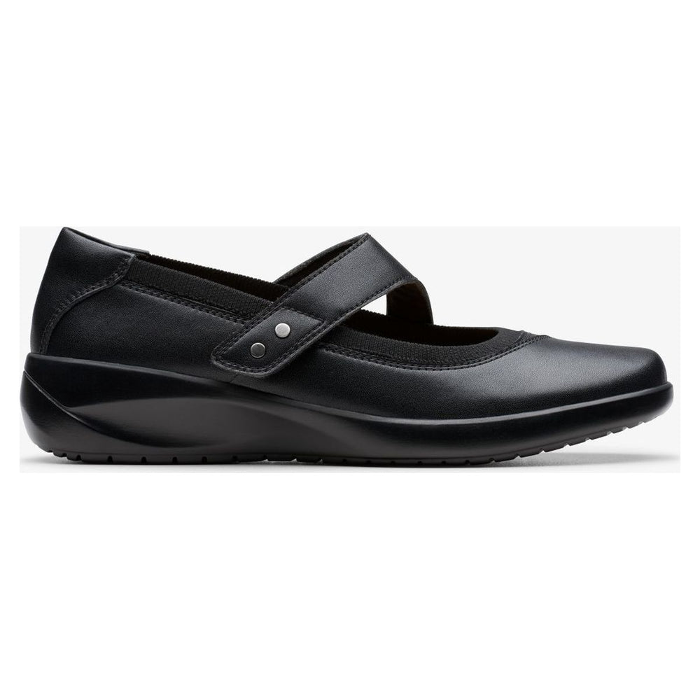 Clarks Women's Kaetlyn Jane Wide Width Mary Jane - Black