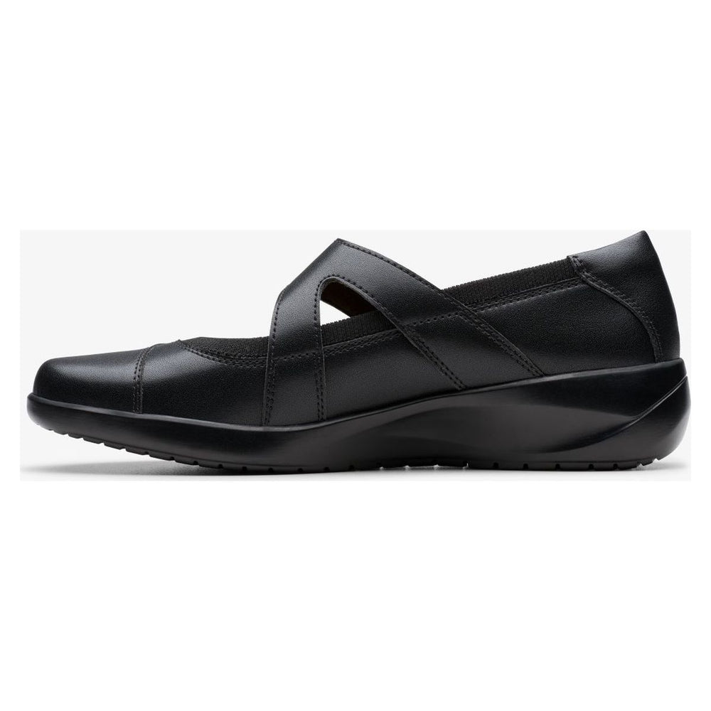 Clarks Women's Kaetlyn Jane Wide Width Mary Jane - Black