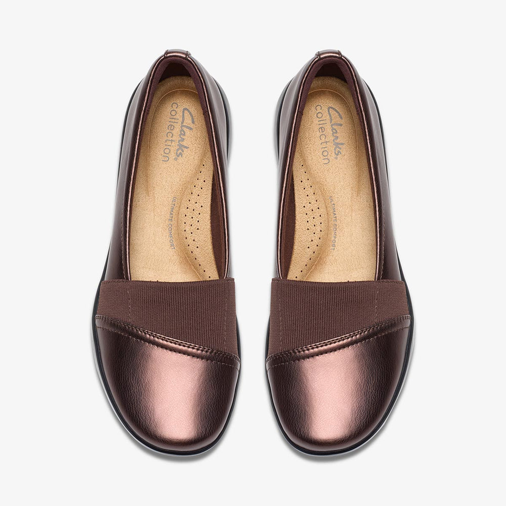 Clarks Kaetlyn Rhea Women's Loafer in Bronze