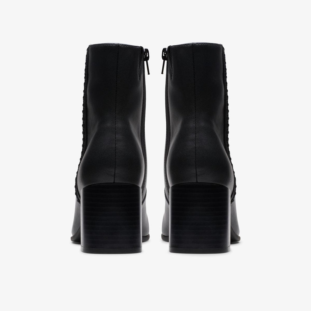 Clarks Keirsta Faye Womens Ankle Boot in Black