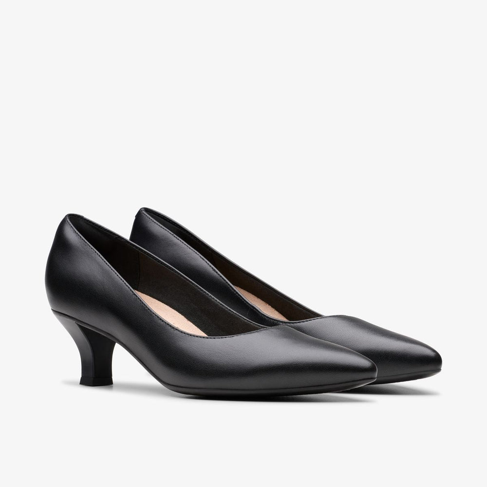 Clarks Kepley Vine Womens Dress Pump in Black
