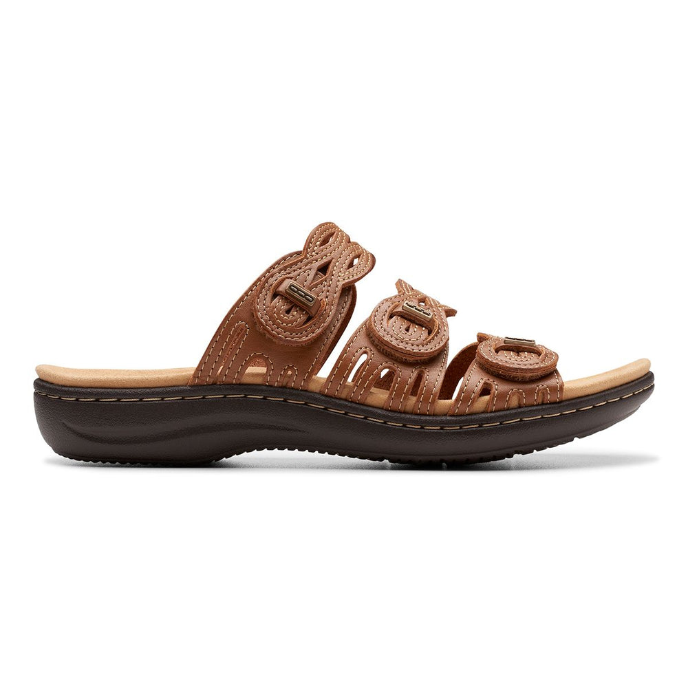 Clarks Laurieann Ruby Women's Flat Sandals in Tan