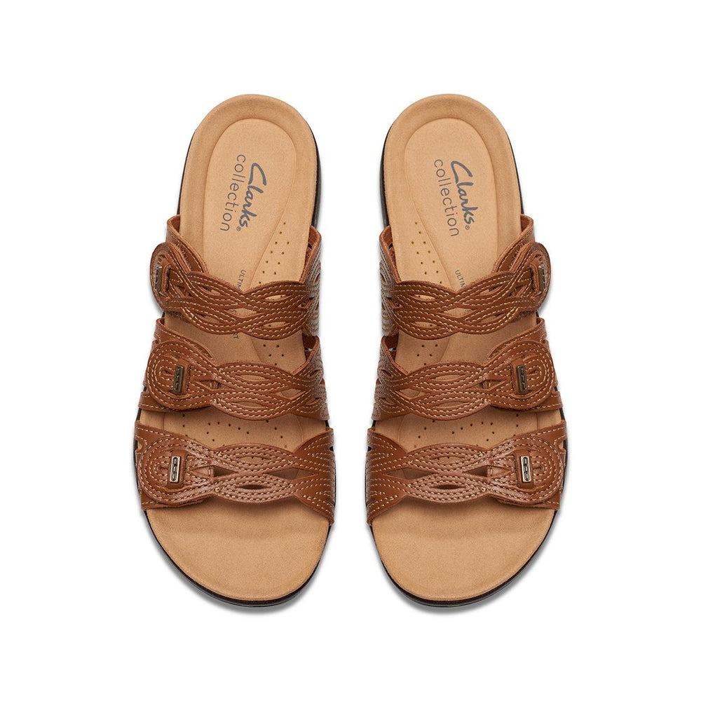 Clarks Laurieann Ruby Women's Flat Sandals in Tan