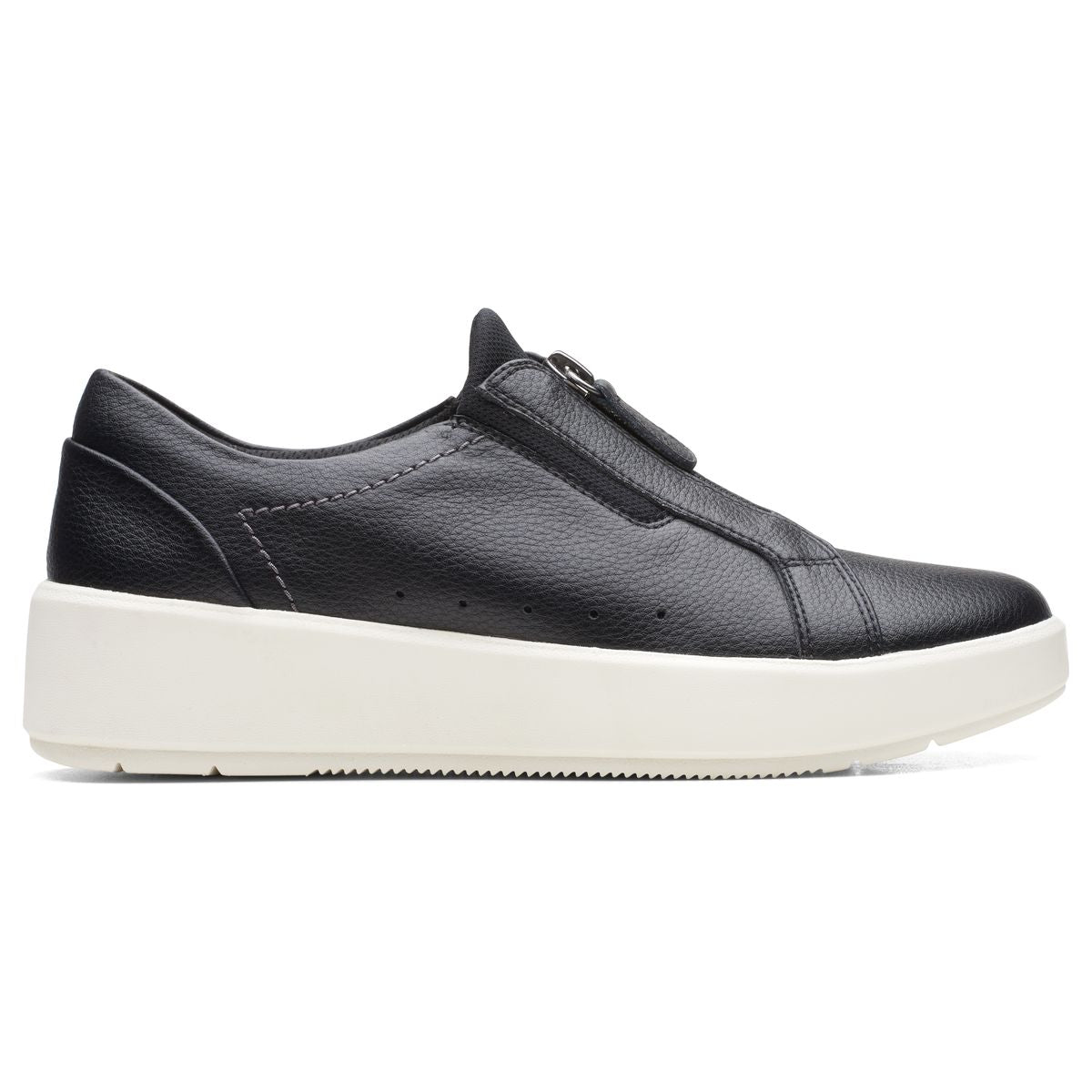 Clarks Layton Rae Zip Women's Sneakers in Black