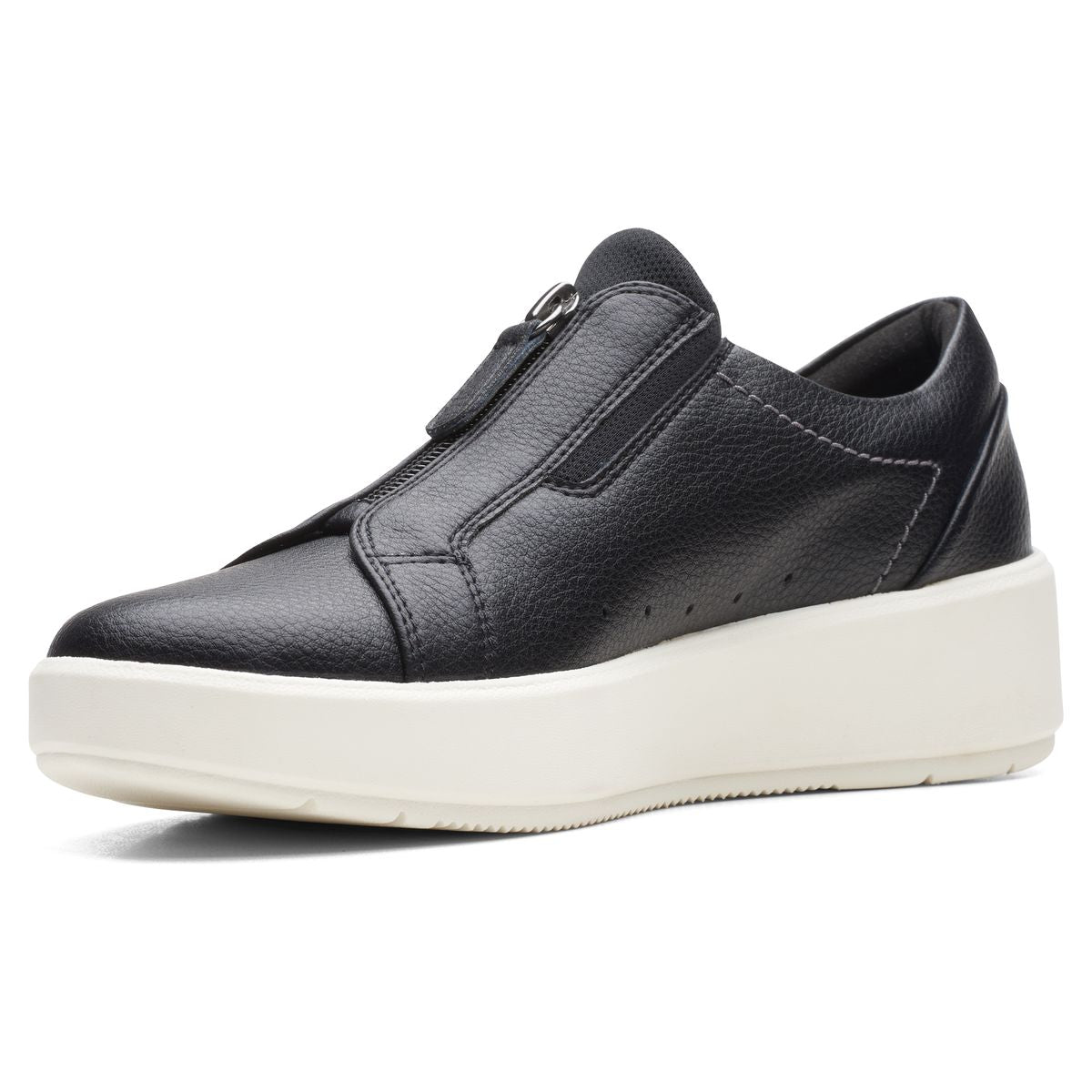 Clarks Layton Rae Zip Women's Sneakers in Black