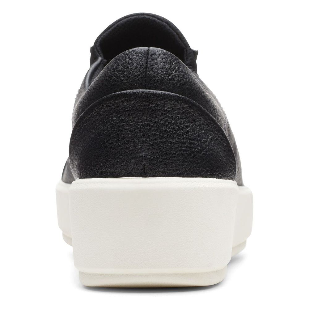 Clarks Layton Rae Zip Women's Sneakers in Black