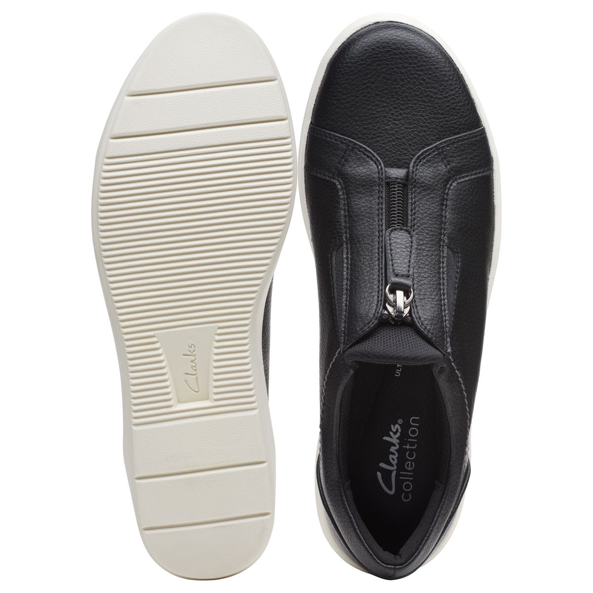 Clarks Layton Rae Zip Women's Sneakers in Black