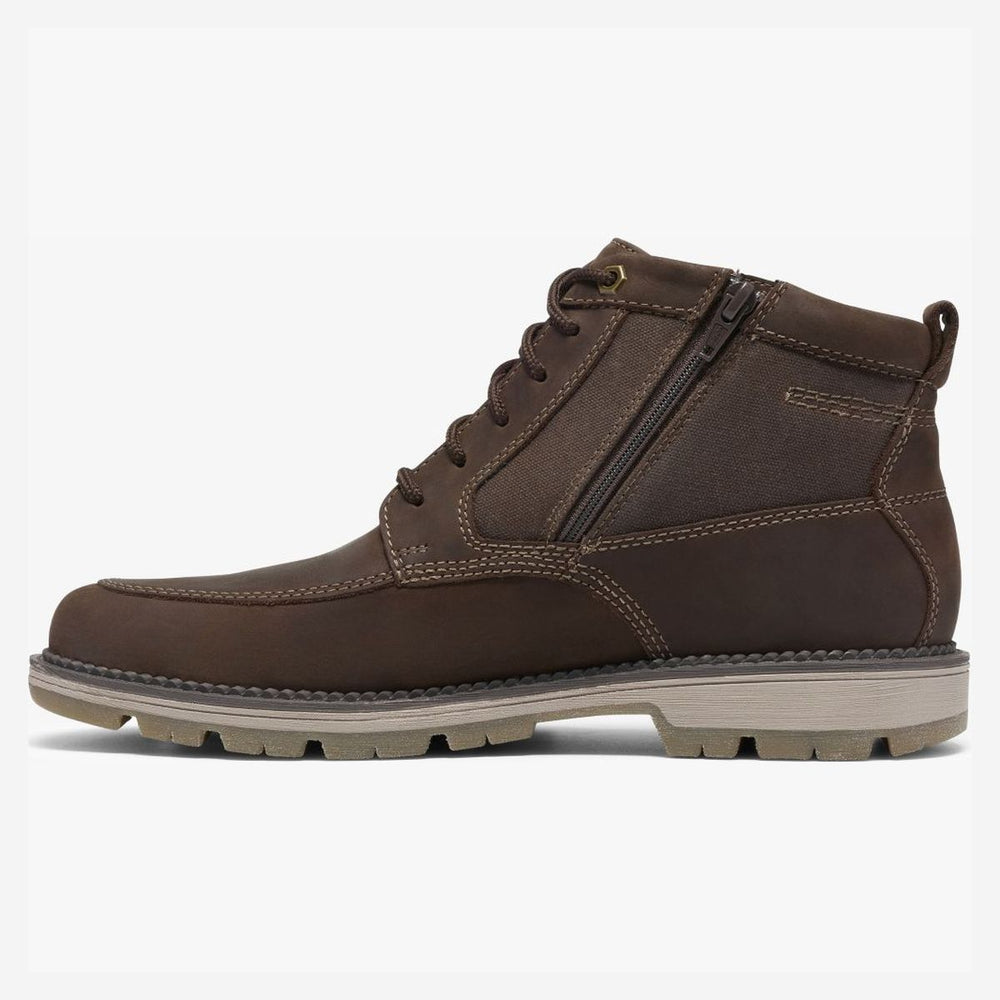 Clarks Men's Maplewalk Rise Waterproof Ankle Boot – Brown