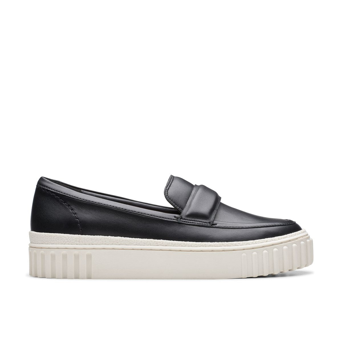 Clarks Mayhill Cove Women's Loafers in Black, Flat comfortable loafer style flats, Style #26176435