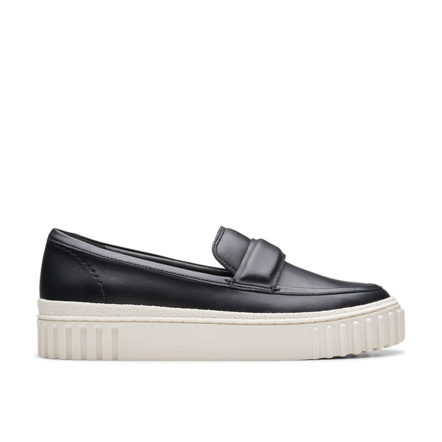 Clarks Mayhill Cove Women's Loafers in Black, Flat comfortable loafer style flats, Style #26176435
