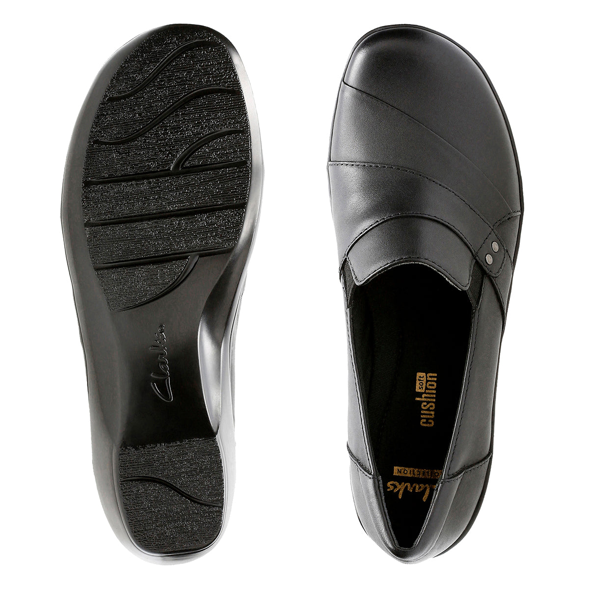 Clarks May Marigold Women's Dress Loafer in Black
