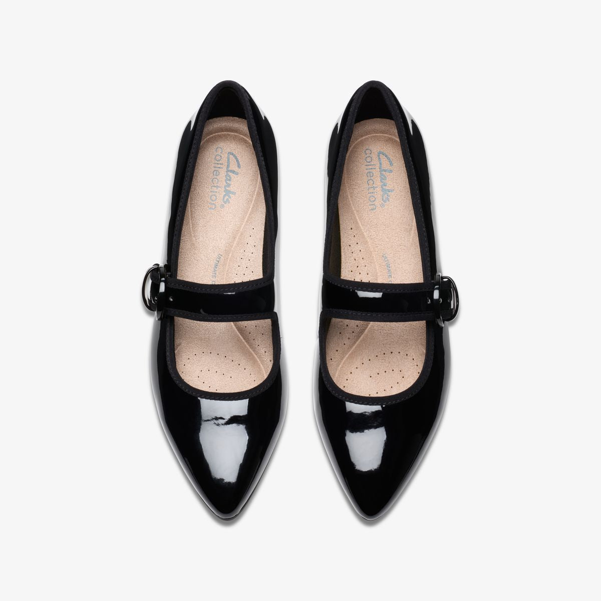Clarks Natalyn Mary Jane Women's Flats in Black