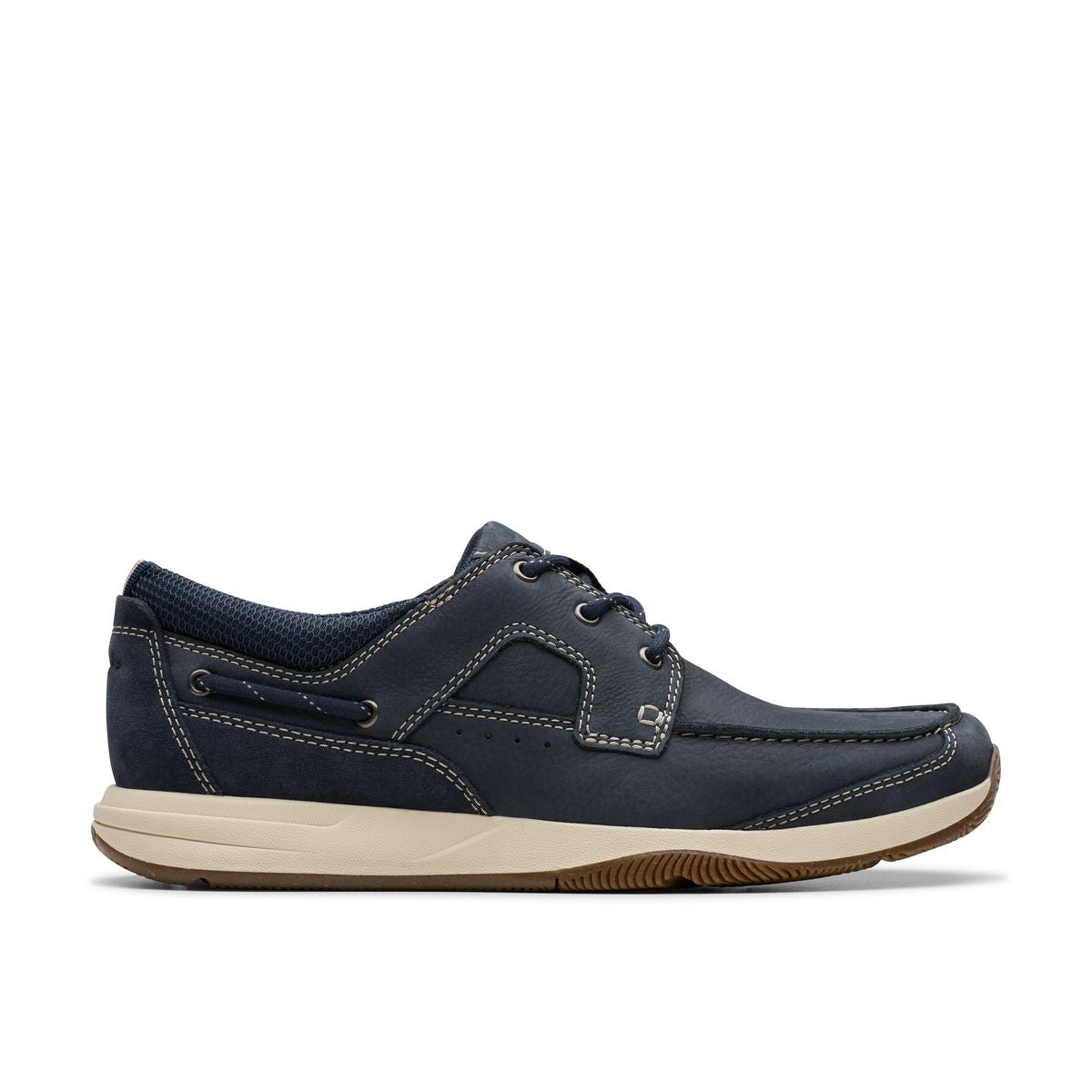 Clarks Sailview Lace Men's Casual Shoe in Navy, Comfortable walking shoe, Breathable Navy, Style #26176972