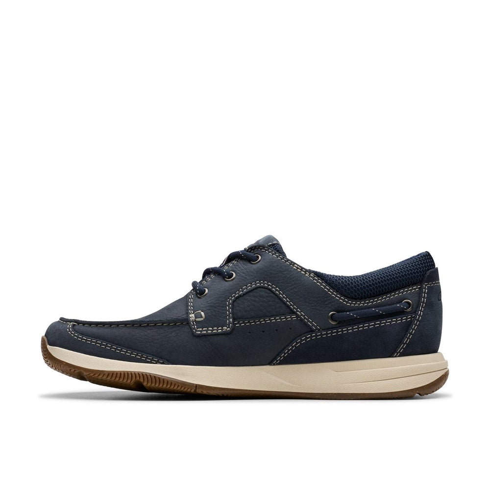 Clarks Sailview Lace Men's Casual Shoe in Navy
