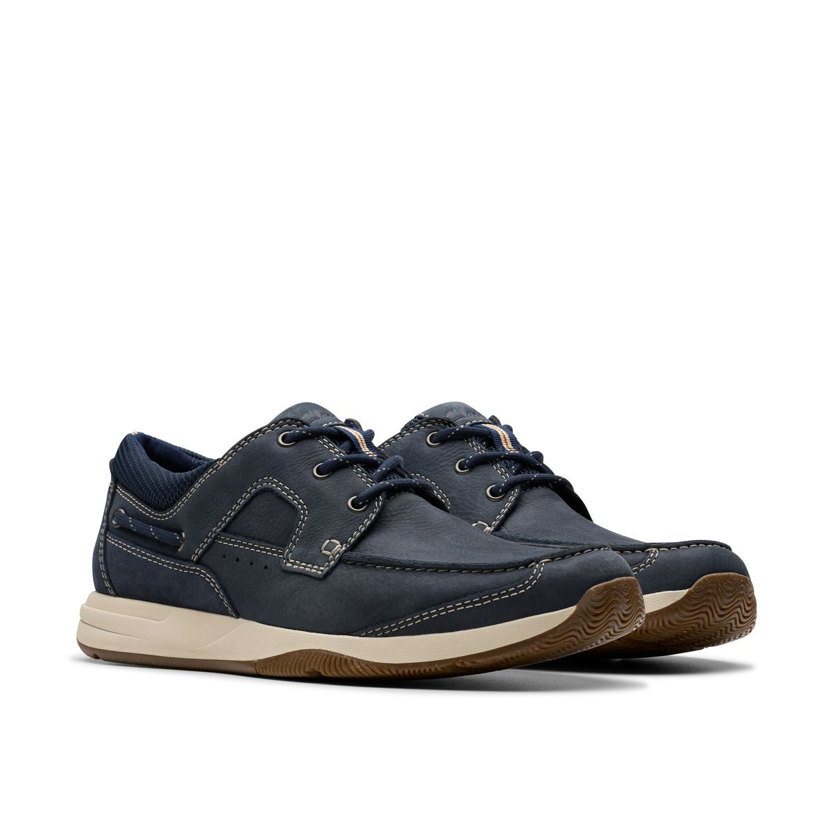 Clarks Sailview Lace Men's Casual Shoe in Navy