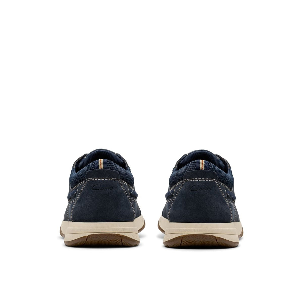 Clarks Sailview Lace Men's Casual Shoe in Navy
