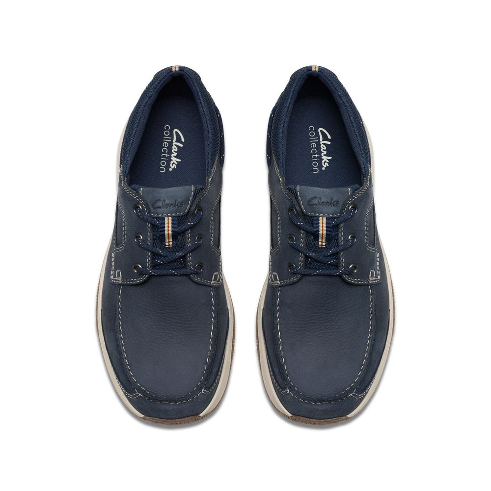 Clarks Sailview Lace Men's Casual Shoe in Navy