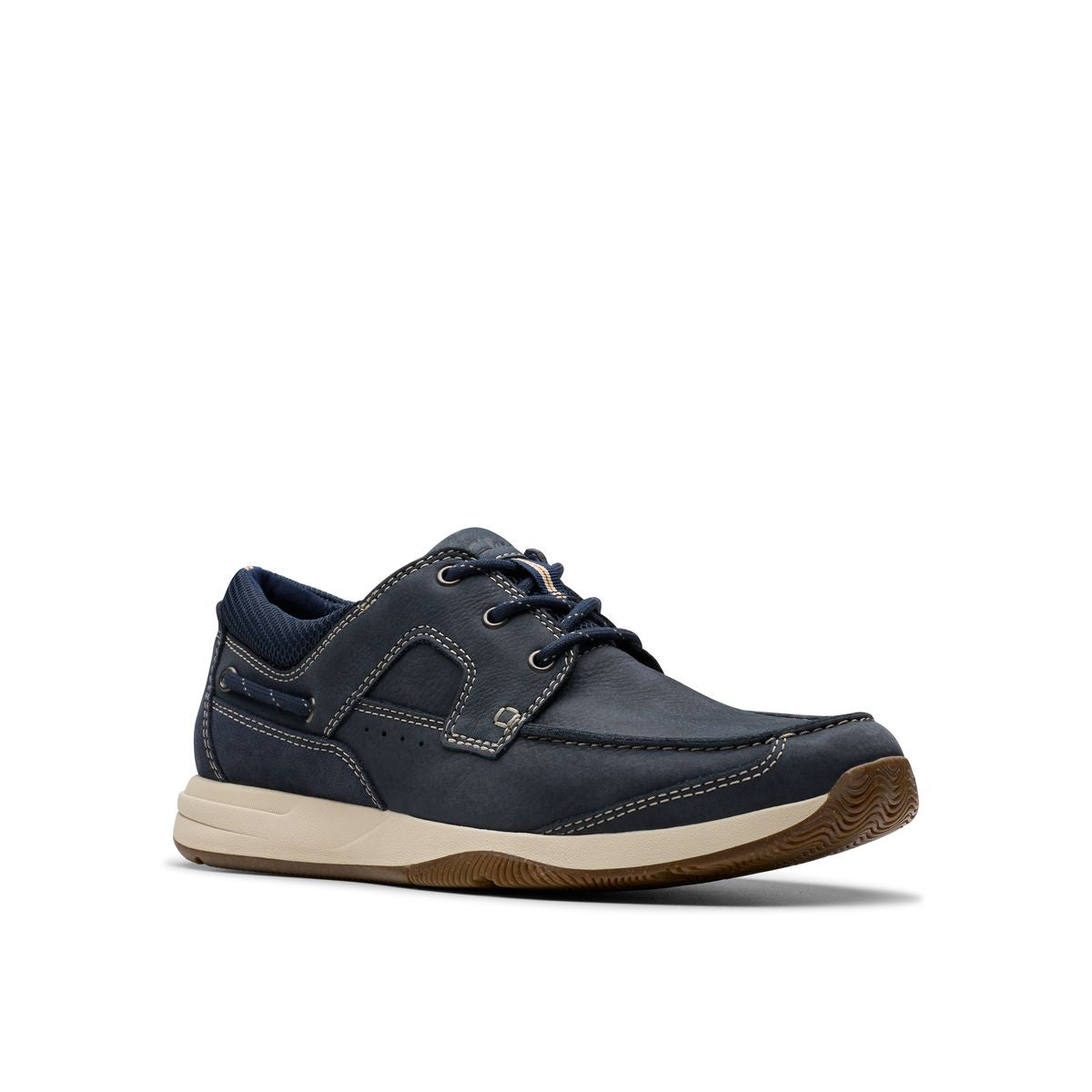 Clarks Sailview Lace Men's Casual Shoe in Navy