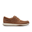 Clarks Sailview Lace Men's Casual Shoe in Tan