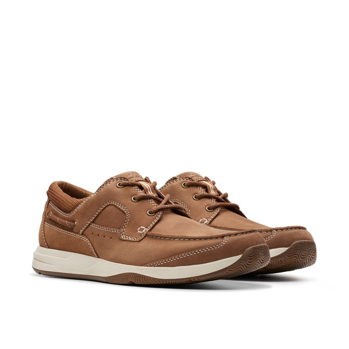 Clarks Sailview Lace Men's Casual Shoe in Tan