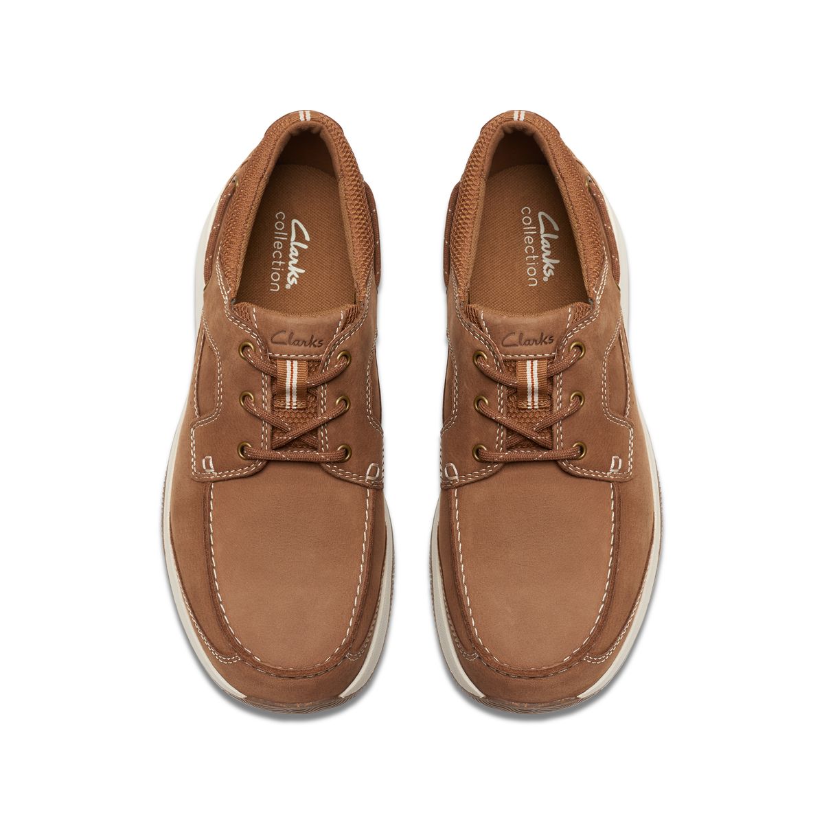 Clarks Sailview Lace Men's Casual Shoe in Tan