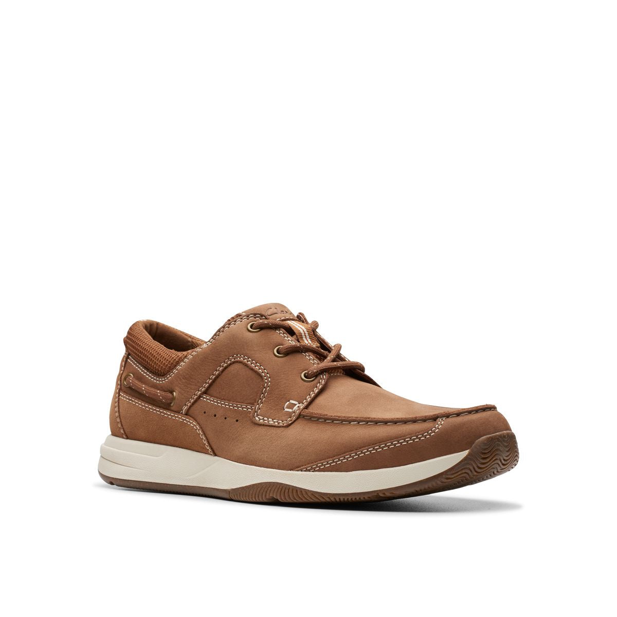 Clarks Sailview Lace Men's Casual Shoe in Tan