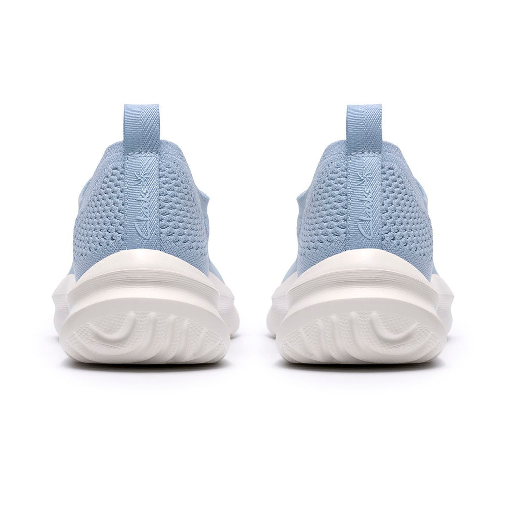 Clarks Solevana Knit Women's Sneaker in Light Blue