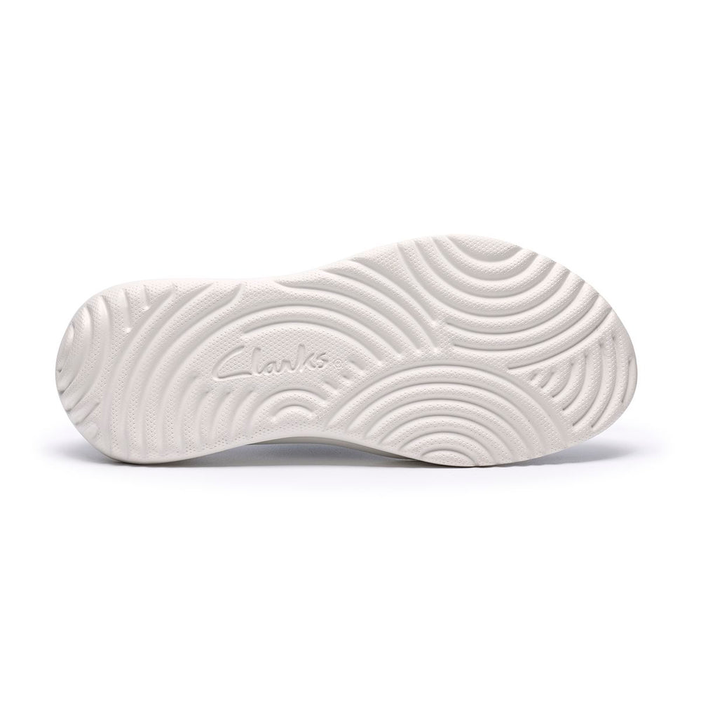 Clarks Solevana Knit Women's Sneaker in Light Blue