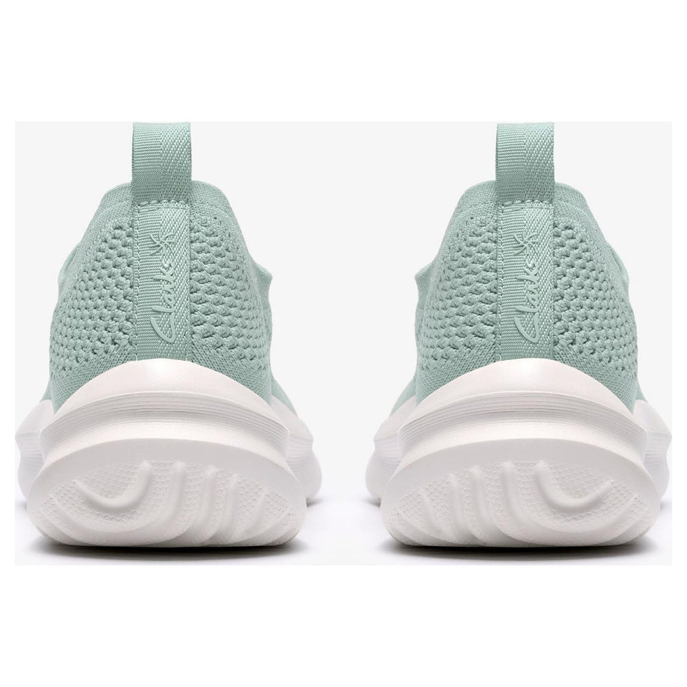 Clarks Solevana Knit Women's Sneaker in Sage