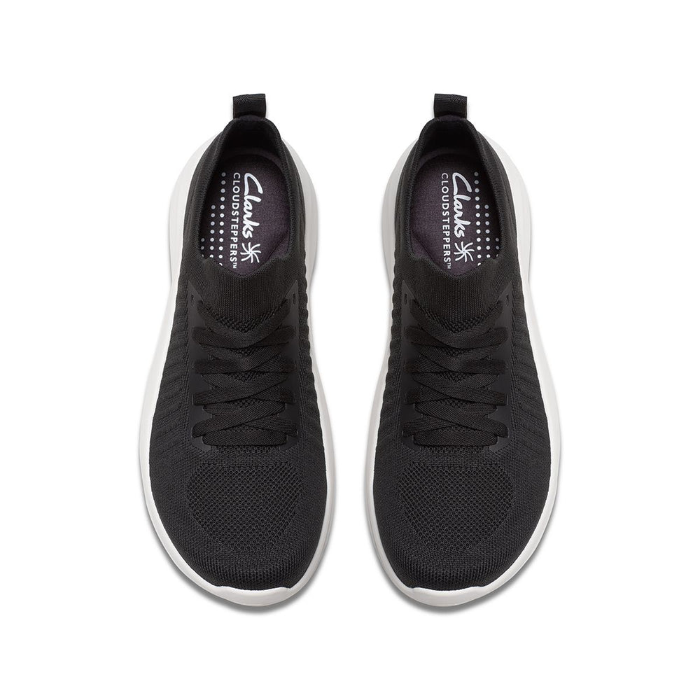 Clarks Solevana Lace Women's Sneaker in Black