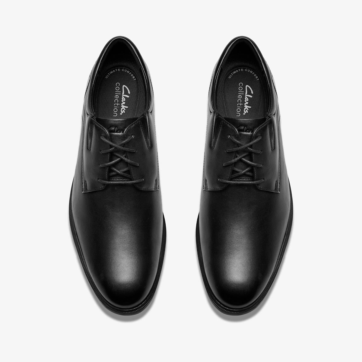 Clarks Men's Steadwell Lace in Black - Walking on a Cloud
