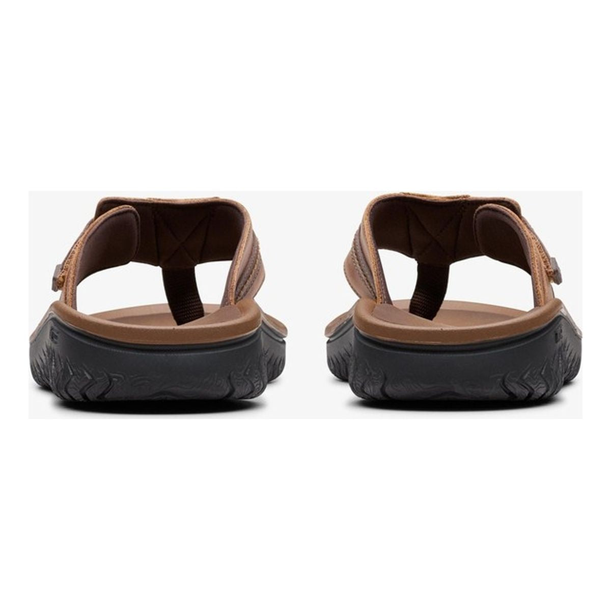 Clarks Wesley Sun Thong Sandal in Light Tan