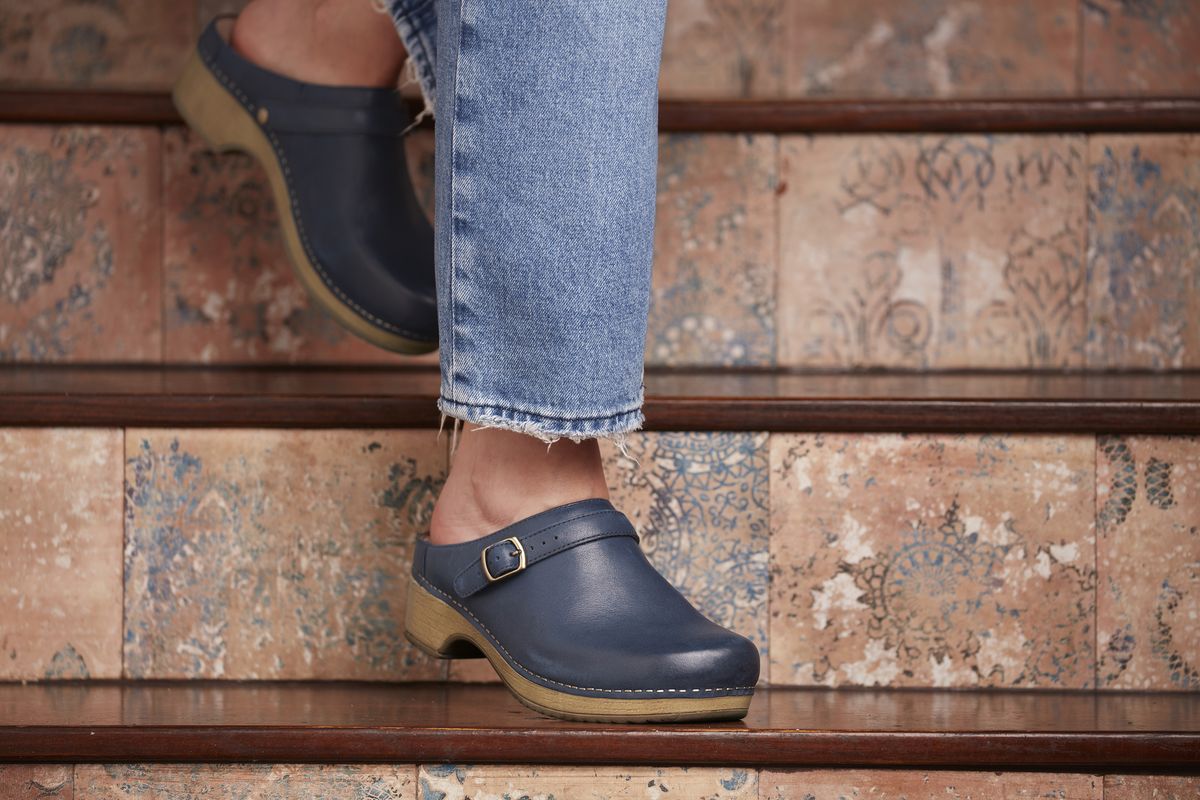 Berry Backless Clog