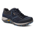 Dansko Paisley Women’s Waterproof Sneaker in a sleek outdoor-ready design, featuring waterproof leather uppers, rugged Vibram® outsole, and supportive cushioned footbed. Style 